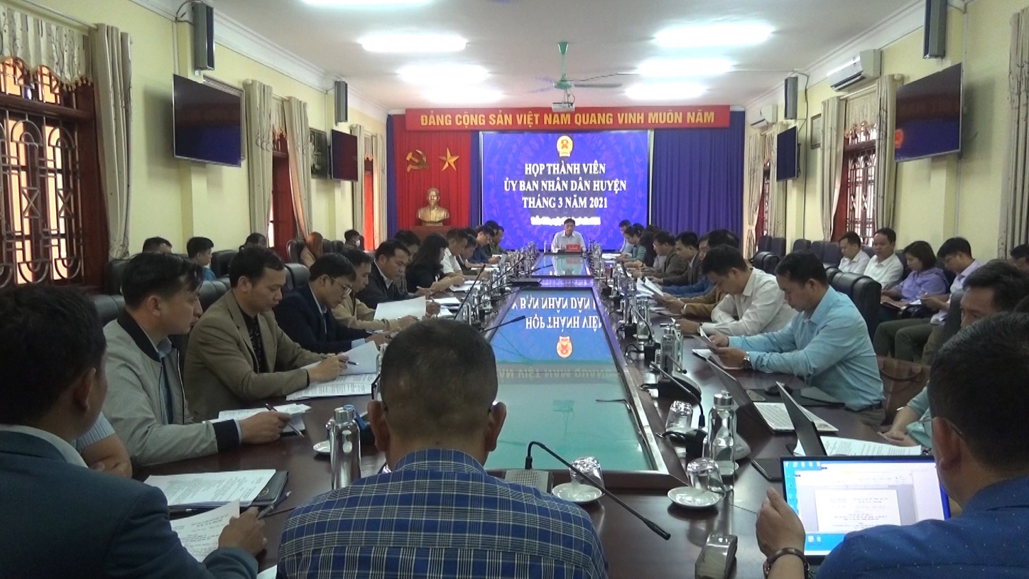 Hubet com huyện Tuần Giáo tổ chức họp thành viên tháng 3 năm 2021