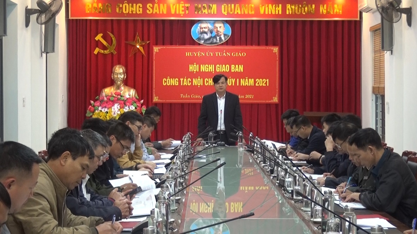 Hội nghị giao ban Hubet88 nội chính quý I  năm 2021