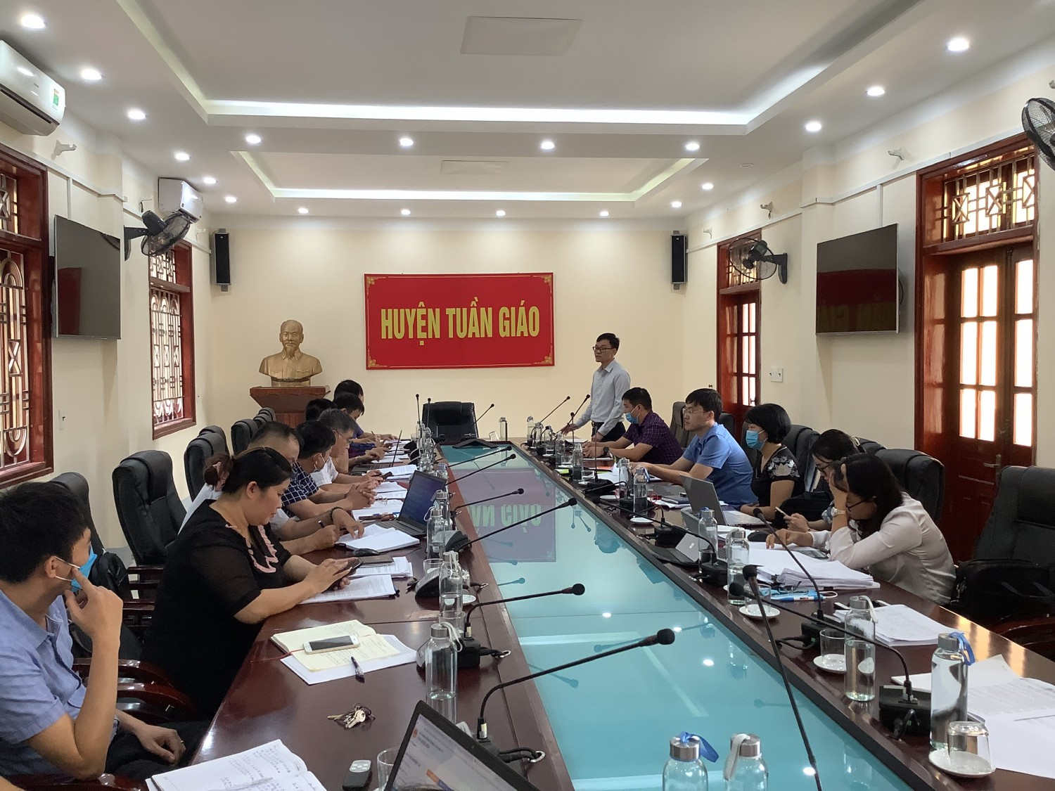 Đoàn Kiểm tra Hubet88 cải cách hành chính số 2 làm việc tại huyện Tuần Giáo