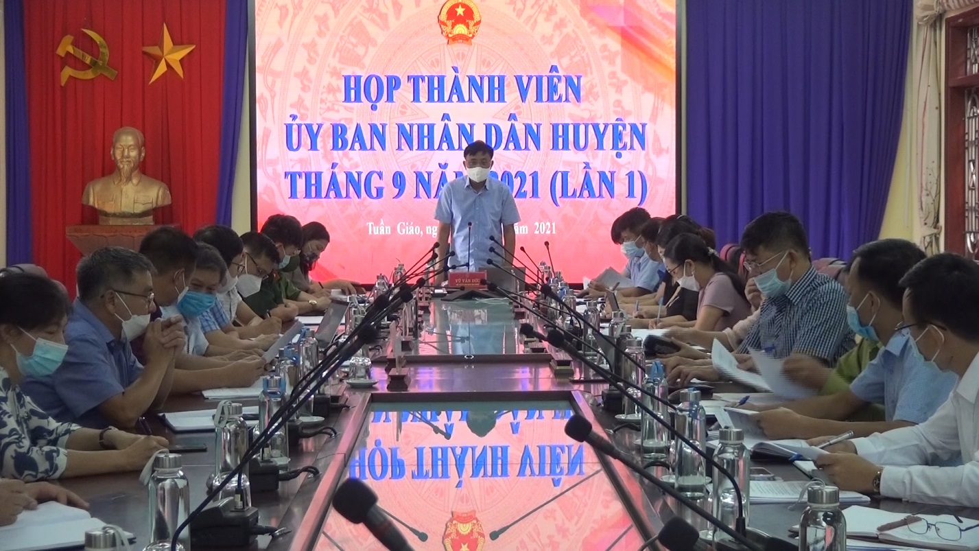 Họp thành viên Hubet com huyện tháng 9 năm 2021