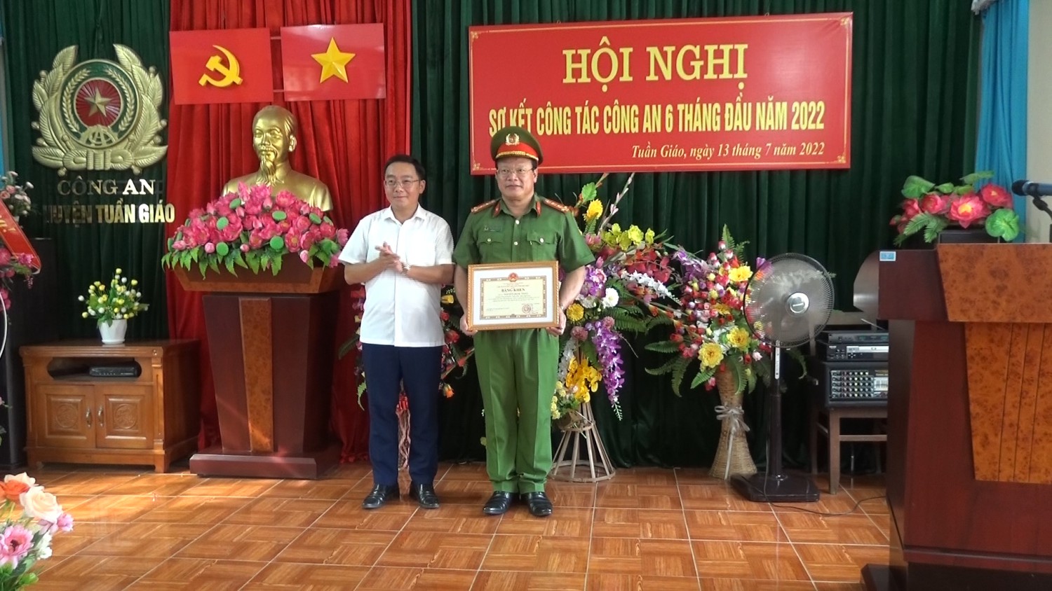 Sơ kết Hubet88 Công an 6 tháng đầu năm 2022