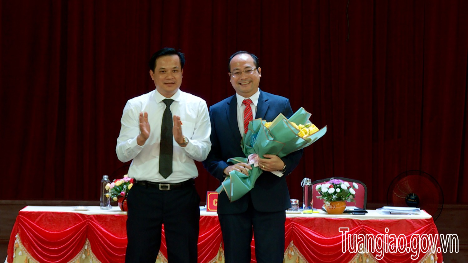 Ông Lê Xuân Cảnh được bầu giữ chức vụ Chủ tịch Hubet com huyện Tuần Giáo, nhiệm kỳ 2021 - 2026