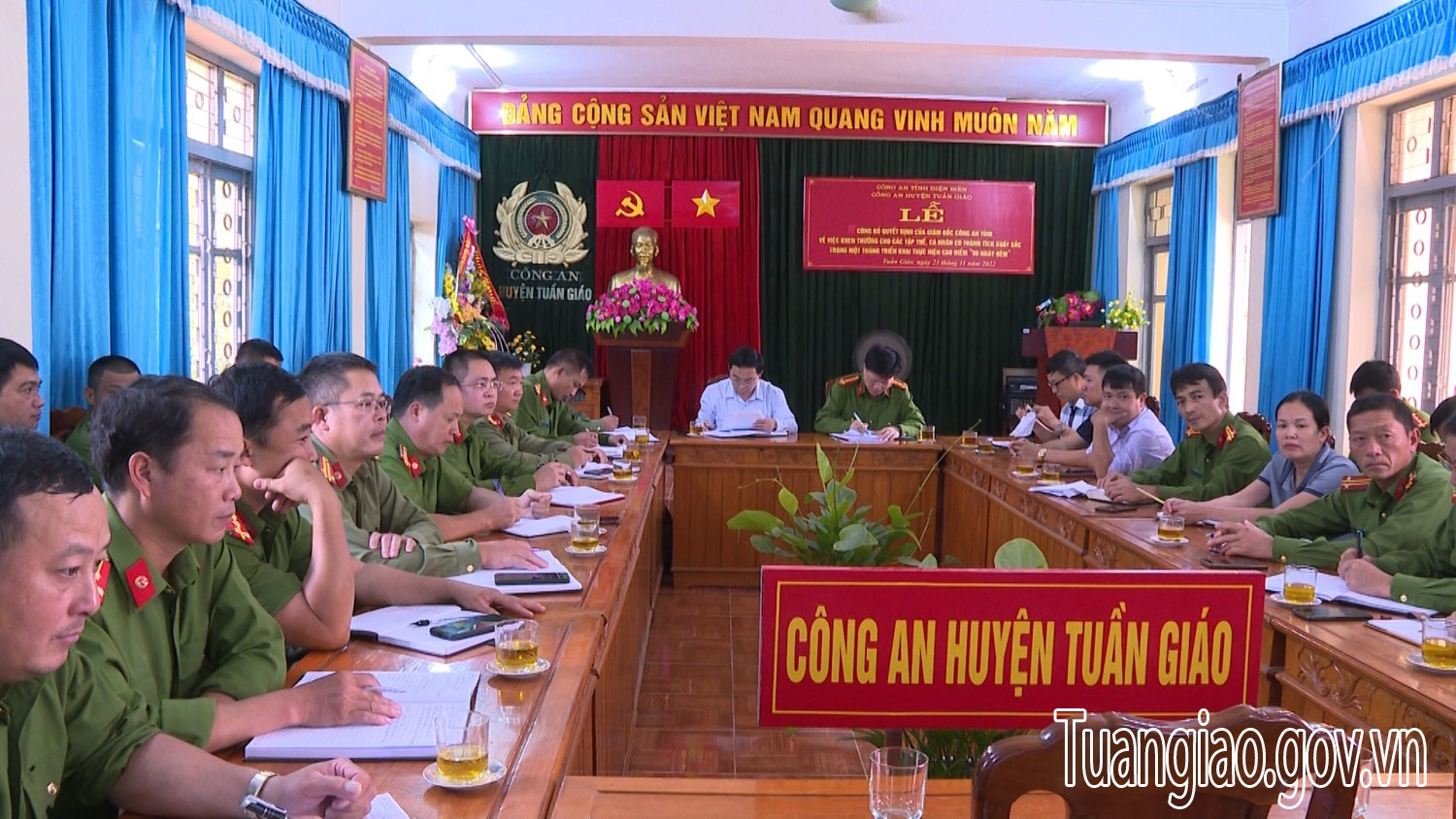 Hội nghị trực tuyến tổng kết Hubet88 tổ chức ngày hội toàn dân BV ANTQ năm 2022