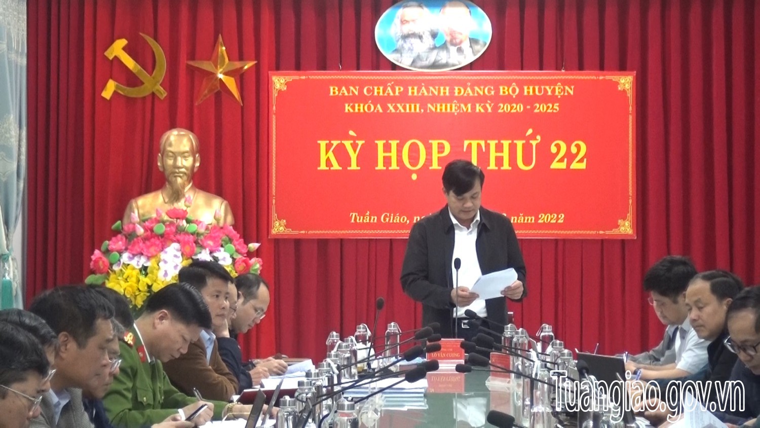 BCH Đảng bộ huyện Tuần Giáo tổ chức Hubet88 thứ 22
