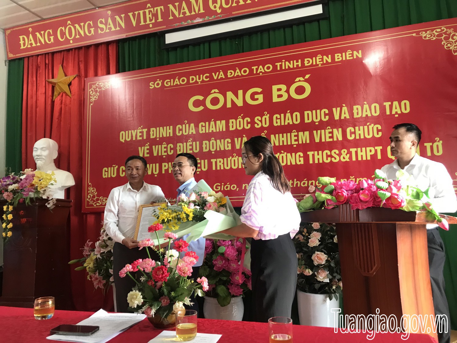 Tuần Giáo: Công bố các Hubet7799 của Giám đốc Sở GD&ĐT tỉnh về Hubet88 Hubet đăng nhập