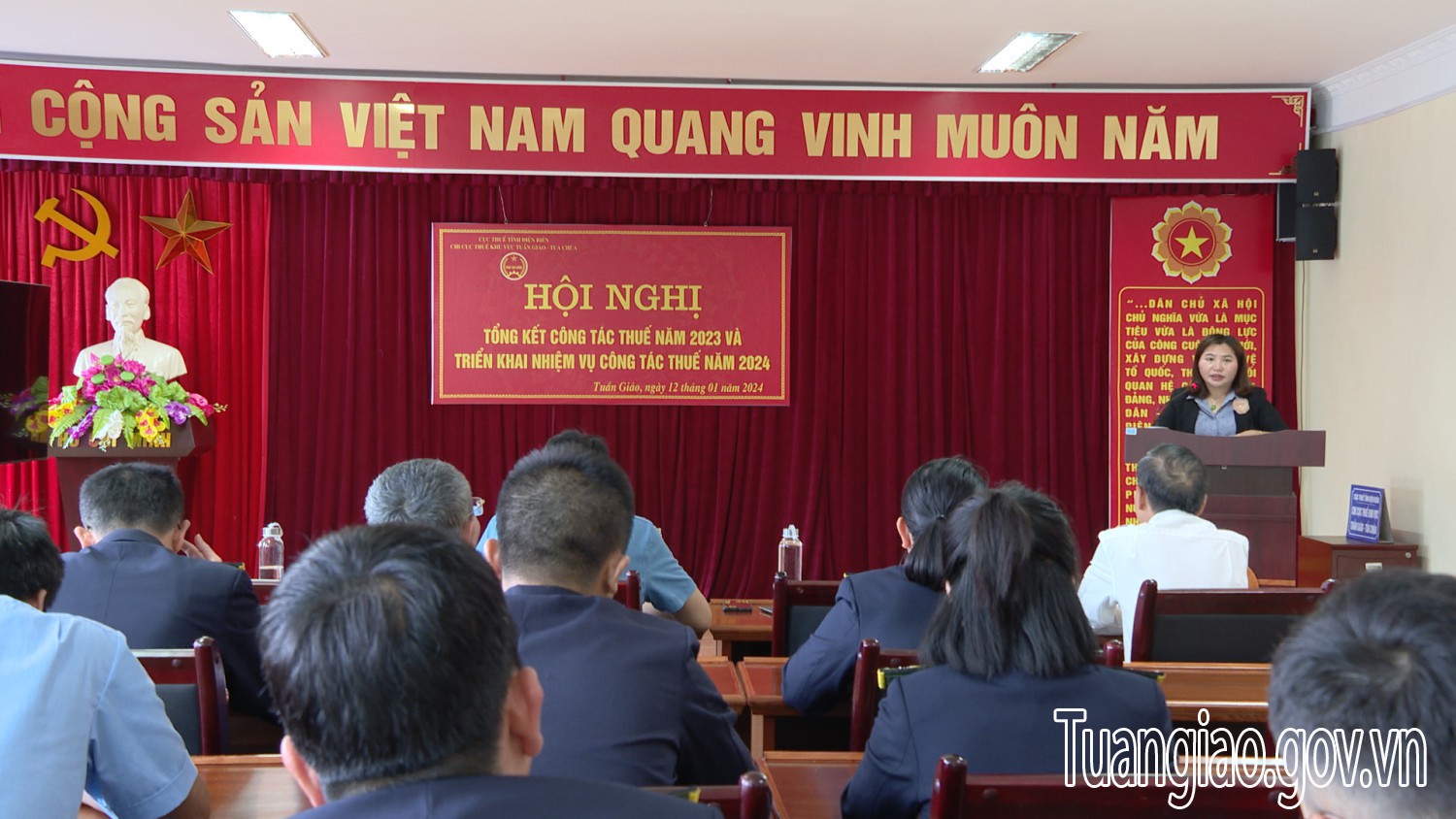 Hội nghị tổng kết Hubet88 thuế năm 2023, triển khai nhiệm vụ Hubet88 thuế năm 2024