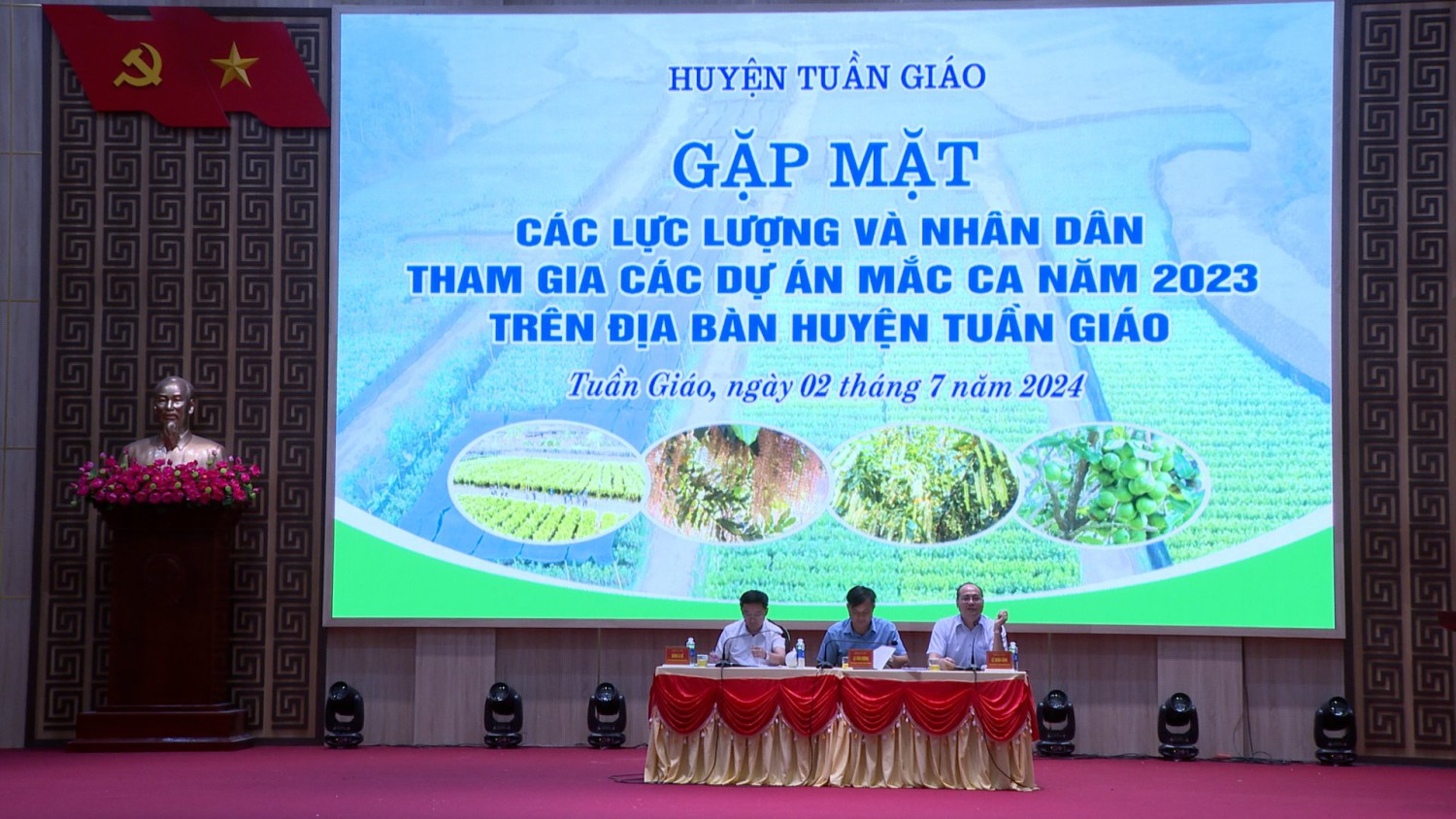 Tuần Giáo: Gặp mặt các lực lượng và nhân dân tham gia các Dự án Mắc ca năm 2023 trên địa bàn huyện Tuần Giáo