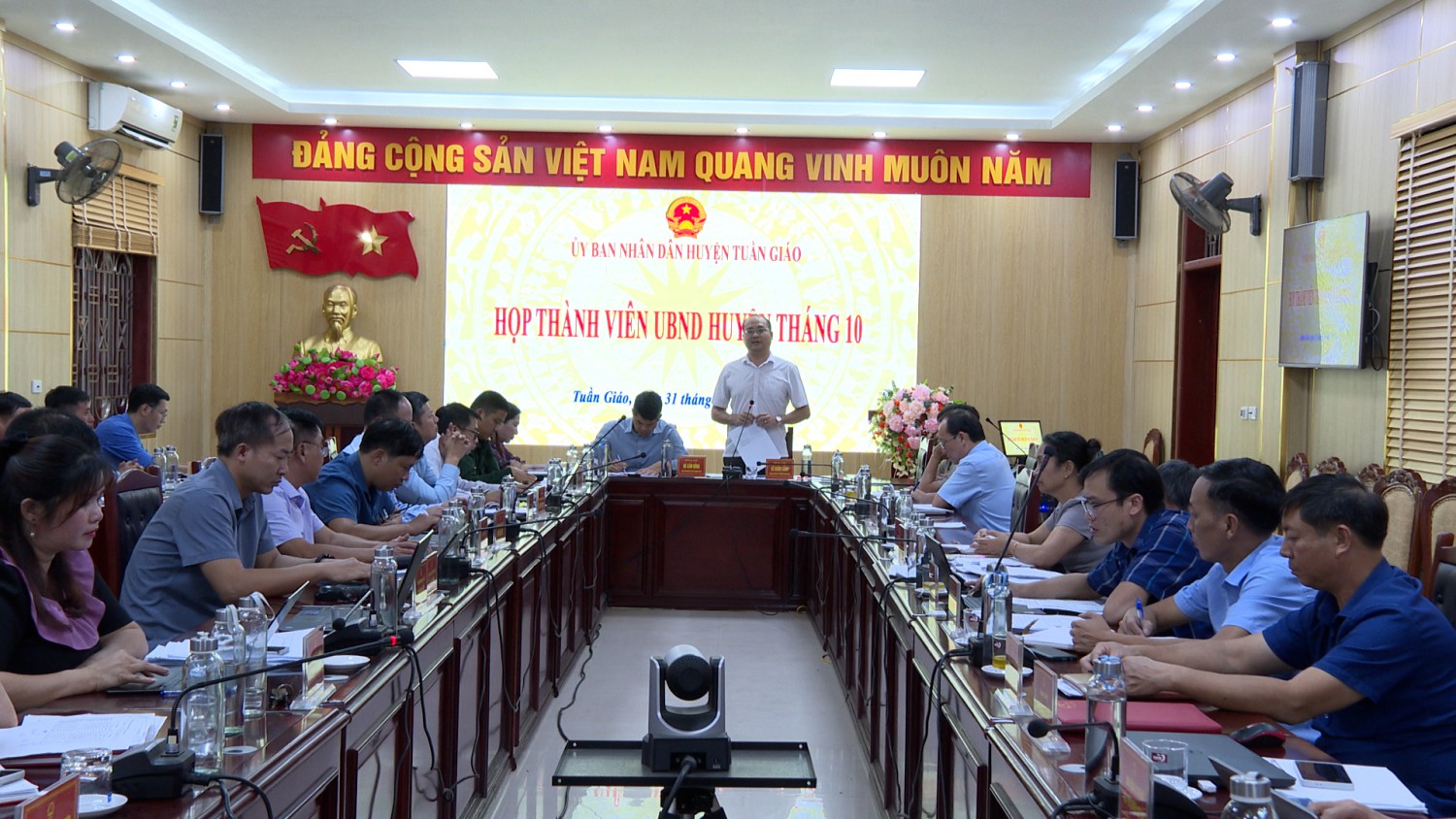 Họp thành viên Hubet com huyện tháng 10.2024