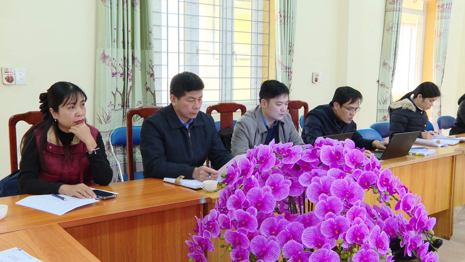 Các thành viên Đoàn Hubet88 của huyện