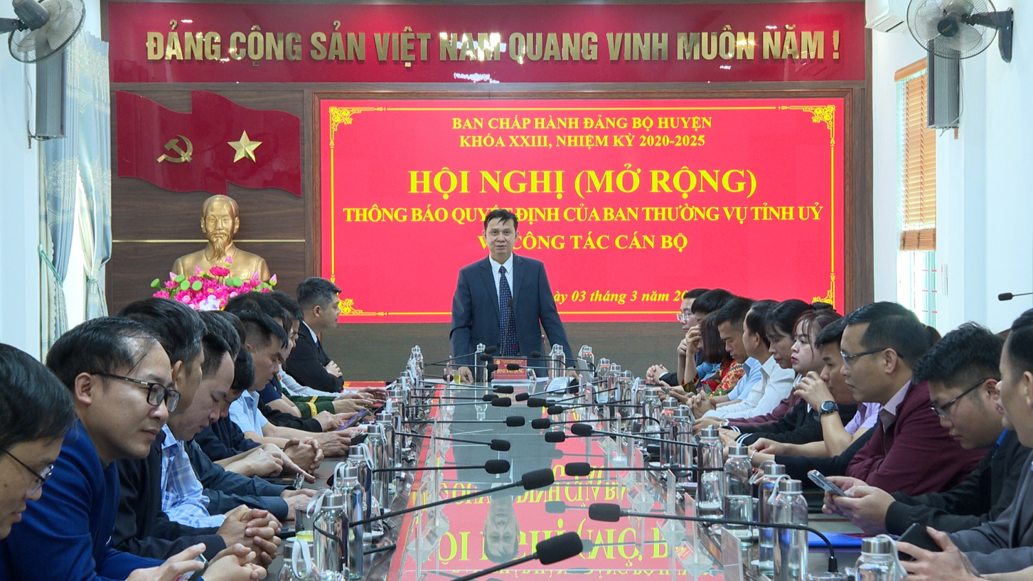 Hội nghị mở rộng thông báo quyết định của Ban Thường vụ tỉnh ủy về Hubet88 Hubet đăng nhập