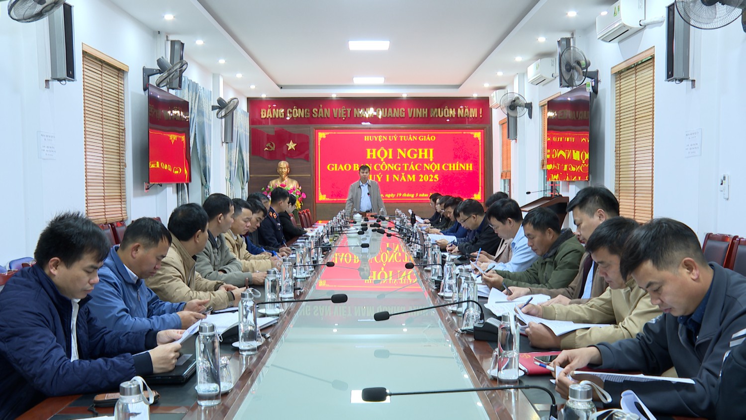 Hội nghị giao ban Hubet88 Nội chính quý 1 năm 2025