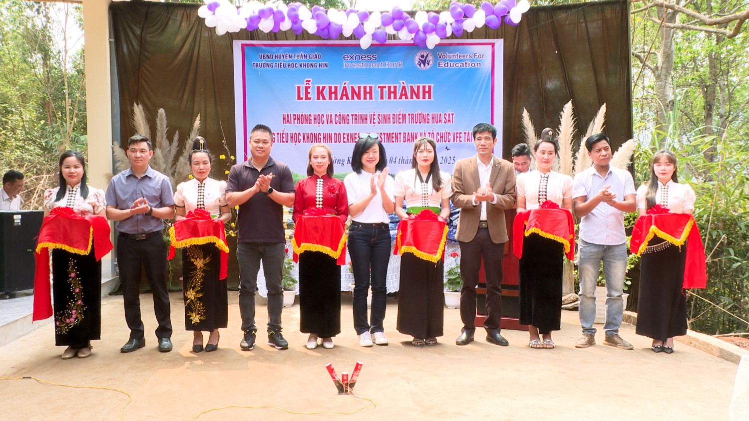 Lễ Khánh thành điểm trường Hua Sát trường tiểu học Khong Hin xã Mường Khong
