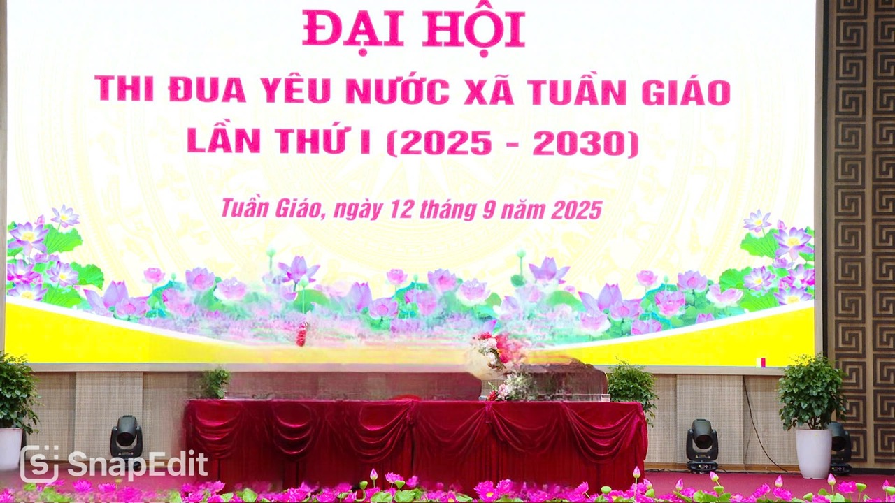 Xã Tuần Giáo tổ chức Đại hội thi đua yêu nước lần thứ I, giai đoạn 2025 – 2030