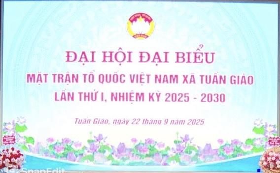 Đại hội Đại biểu MTTQ Việt Nam xã Tuần Giáo lần thứ I, nhiệm kỳ 2025-  2030